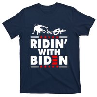 Funny Biden Falls Off Bike Ridin With Joe Biden T-Shirt