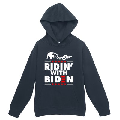 Funny Biden Falls Off Bike Ridin With Joe Biden Urban Pullover Hoodie