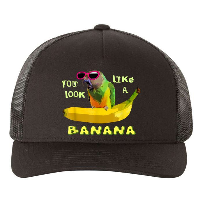 Funny Banana Yupoong Adult 5-Panel Trucker Hat