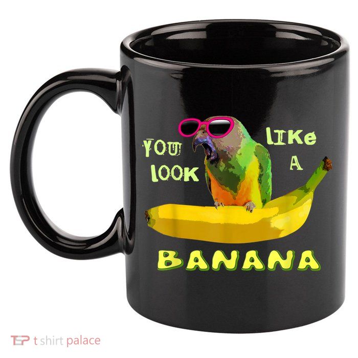 Funny Banana 11oz C Handle Ceramic Mug