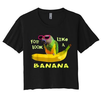 Funny Banana Crop Top