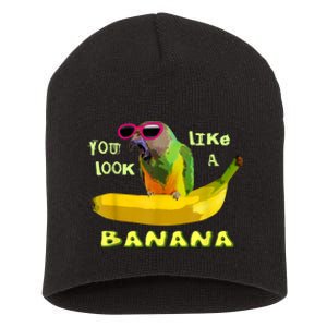 Funny Banana Short Acrylic Beanie