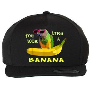 Funny Banana Wool Snapback Cap