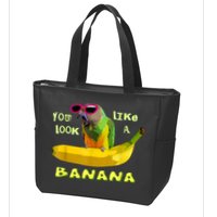 Funny Banana Zip Tote Bag