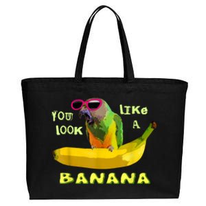 Funny Banana Cotton Canvas Jumbo Tote