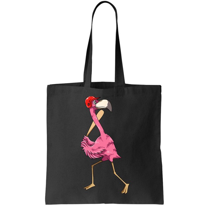 Flamingo Baseball Flamingo Playing Baseball Flamingo Bag