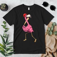 Flamingo Baseball Flamingo Playing Baseball Flamingo Premium T-Shirt