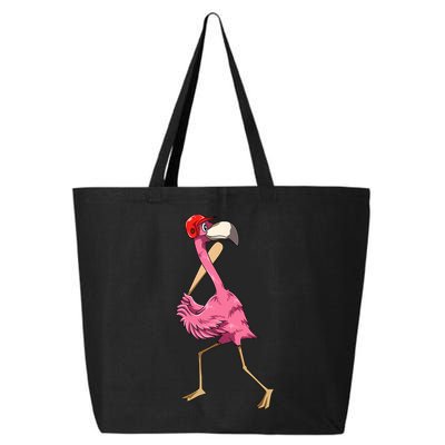 Flamingo Baseball Flamingo Playing Baseball Flamingo 25L Jumbo Tote