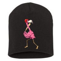 Flamingo Baseball Flamingo Playing Baseball Flamingo Short Acrylic Beanie