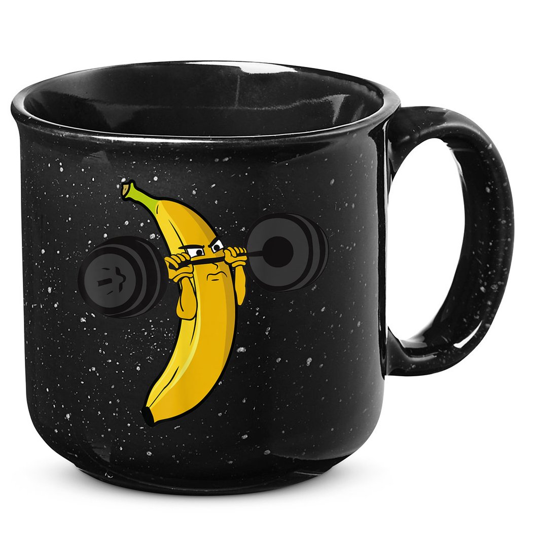 Fitness Banana 15oz Campfire Ceramic Mug