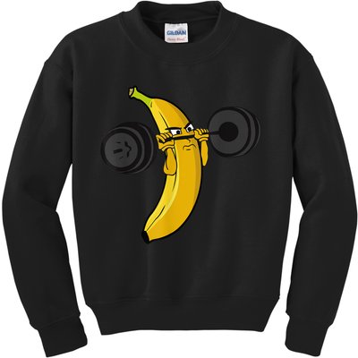 Fitness Banana Kids Sweatshirt
