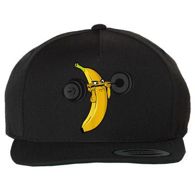 Fitness Banana Wool Snapback Cap