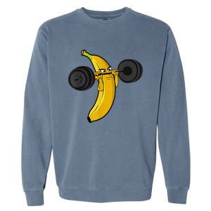 Fitness Banana Garment-Dyed Sweatshirt