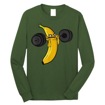 Fitness Banana Long Sleeve Shirt
