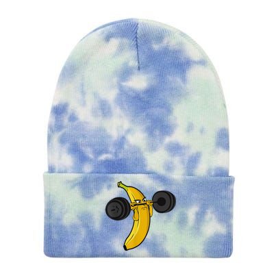 Fitness Banana Tie Dye 12in Knit Beanie