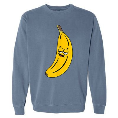 Funny Banana Garment-Dyed Sweatshirt