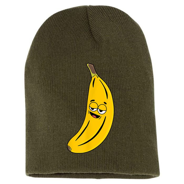 Funny Banana Short Acrylic Beanie