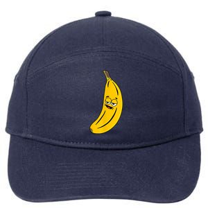 Funny Banana 7-Panel Snapback Hat