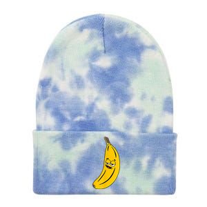 Funny Banana Tie Dye 12in Knit Beanie