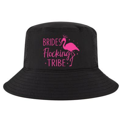 Flamingo Brides Flocking Tribe Funny Pink Bird Lovers Cool Comfort Performance Bucket Hat