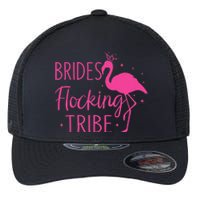 Flamingo Brides Flocking Tribe Funny Pink Bird Lovers Flexfit Unipanel Trucker Cap