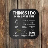 Funny Beekeeper Funny Beekeeping Gifts For Beekeeper Coaster