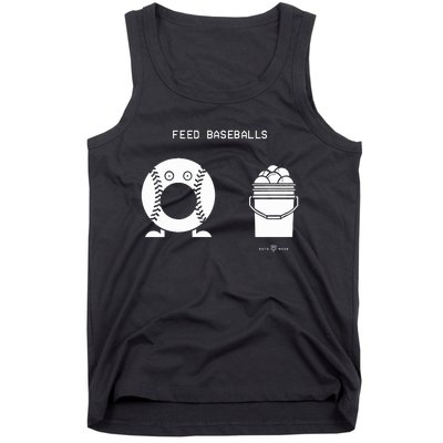 Feed Baseballs Tank Top