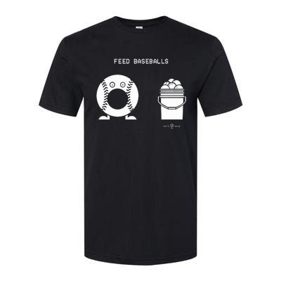 Feed Baseballs Softstyle® CVC T-Shirt