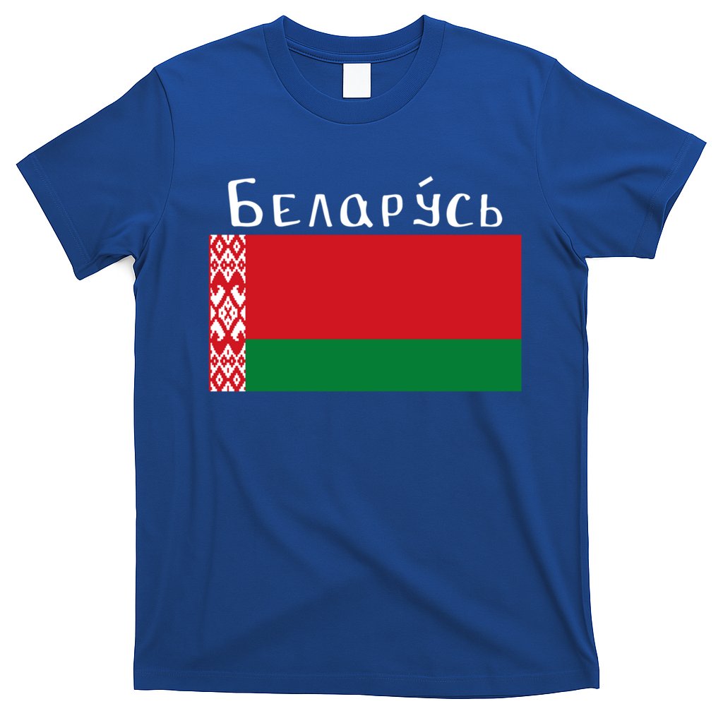 Flag Belarus Freedom Liberty Country Design Gift T-Shirt