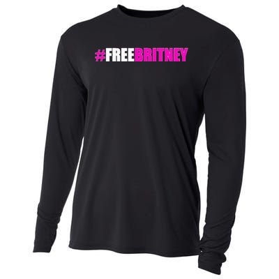 Free Britney Fan Gift Freebritney Support Cooling Performance Long Sleeve Crew