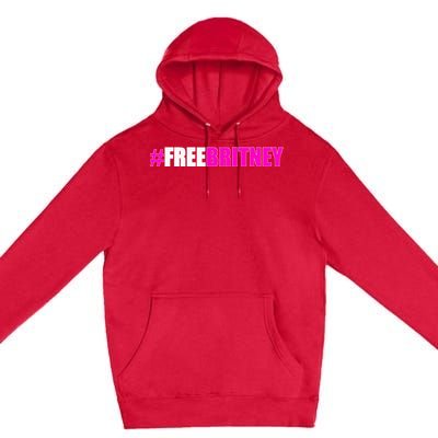 Free Britney Fan Gift Freebritney Support Premium Pullover Hoodie