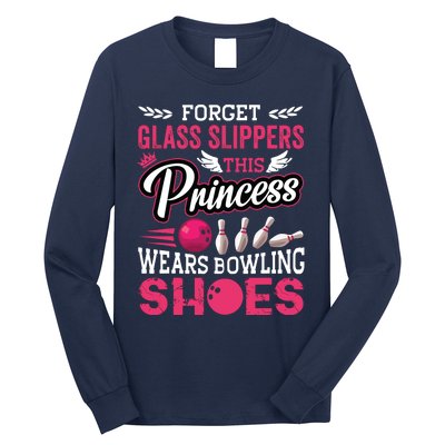 Funny Bowling For Women Mom Wife Long Sleeve Shirt