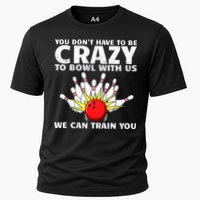 Funny Bowling For Women Bowler Team Bowling Target Spare Cooling Performance Crew T-Shirt