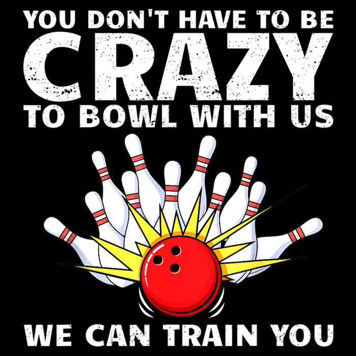 Funny Bowling For Women Bowler Team Bowling Target Spare Cooling Performance Crew T-Shirt