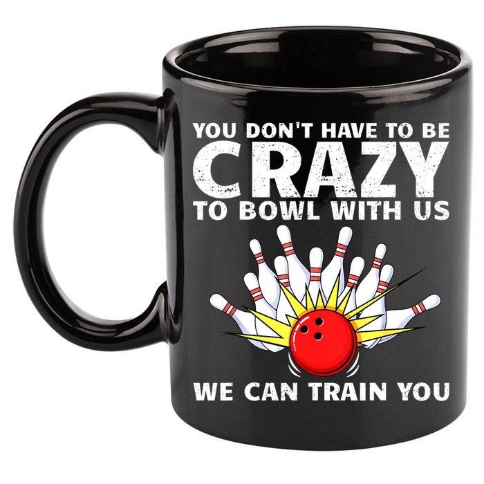 Funny Bowling For Women Bowler Team Bowling Target Spare 11oz C Handle Ceramic Mug