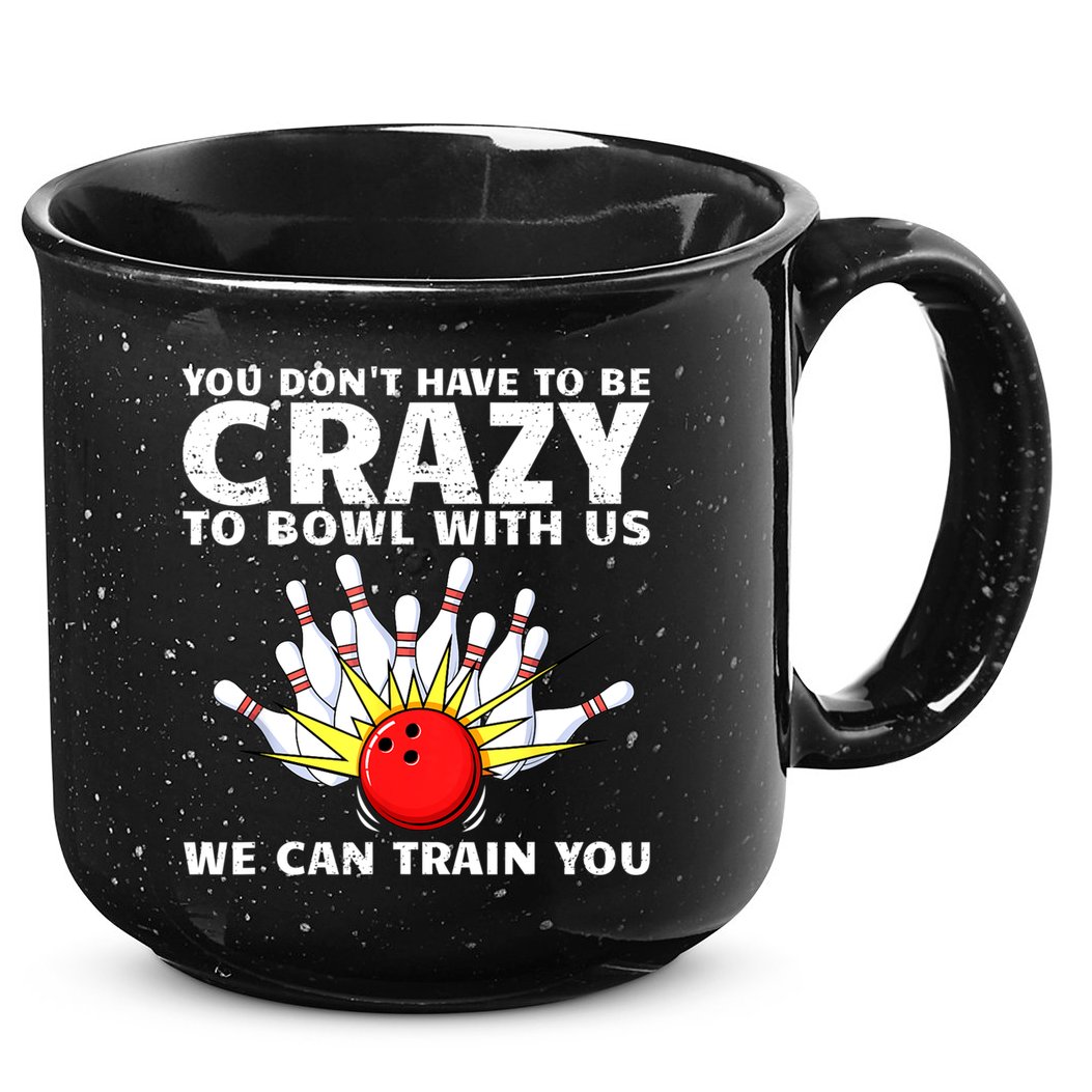Funny Bowling For Women Bowler Team Bowling Target Spare 15oz Campfire Ceramic Mug