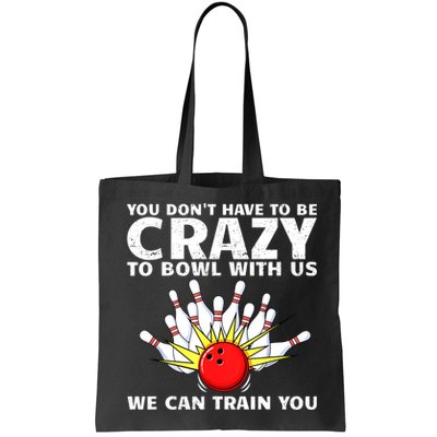 Funny Bowling For Women Bowler Team Bowling Target Spare Bag
