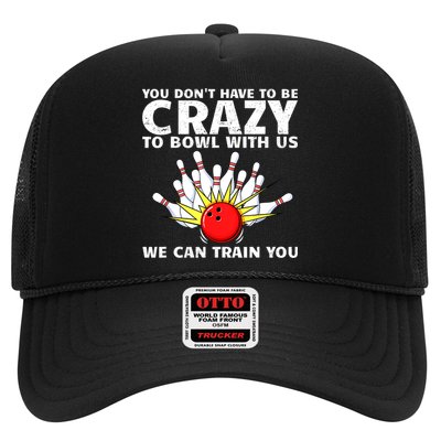 Funny Bowling For Women Bowler Team Bowling Target Spare Trucker Hat