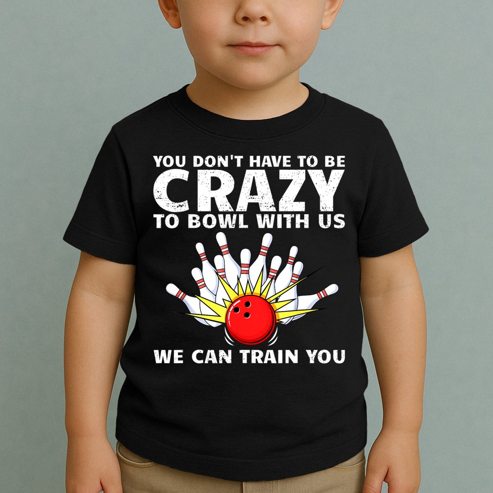 Funny Bowling For Women Bowler Team Bowling Target Spare Toddler T-Shirt