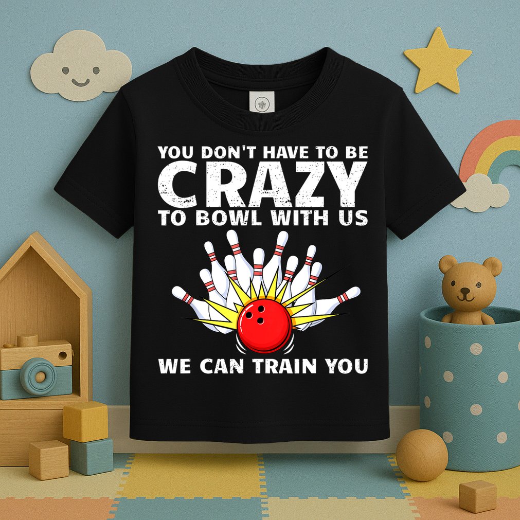 Funny Bowling For Women Bowler Team Bowling Target Spare Toddler T-Shirt