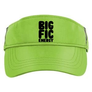 Funny Big Fic Energy Adult Drive Performance Visor