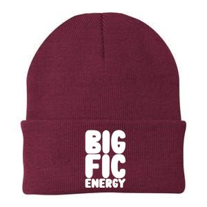 Funny Big Fic Energy Knit Cap Winter Beanie