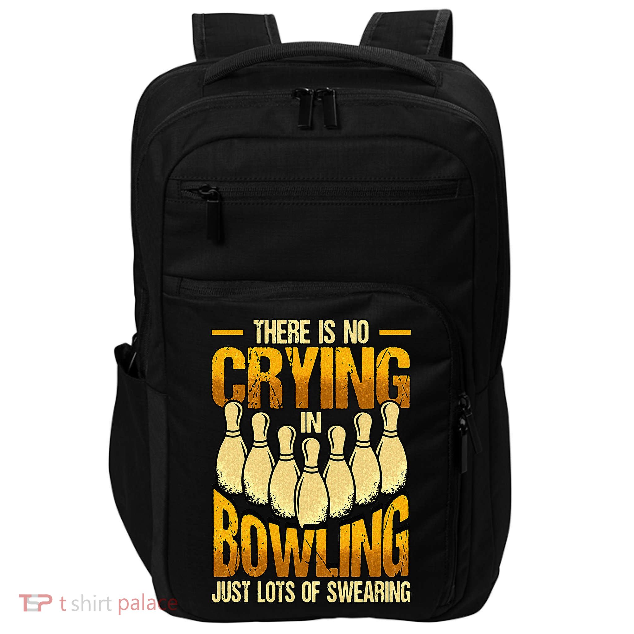 Funny Bowling Impact Tech Backpack