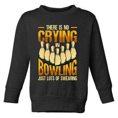 Funny Bowling Toddler Sweatshirt