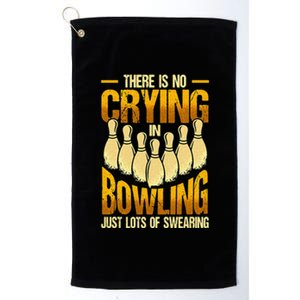 Funny Bowling Platinum Collection Golf Towel