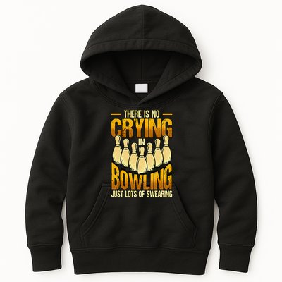 Funny Bowling Kids Hoodie