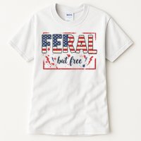 Feral but free america flag Tall T-Shirt