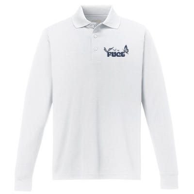 Fuct Butterfly Performance Long Sleeve Polo