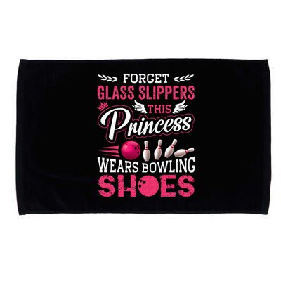 Funny Bowling For Women Mom Wife Microfiber Hand Towel