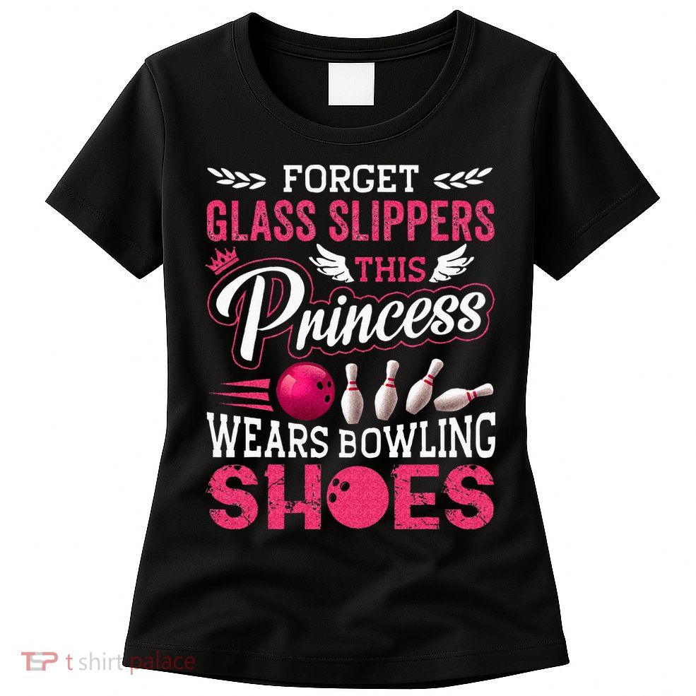 Funny Bowling For Women Mom Wife Womens T-Shirt